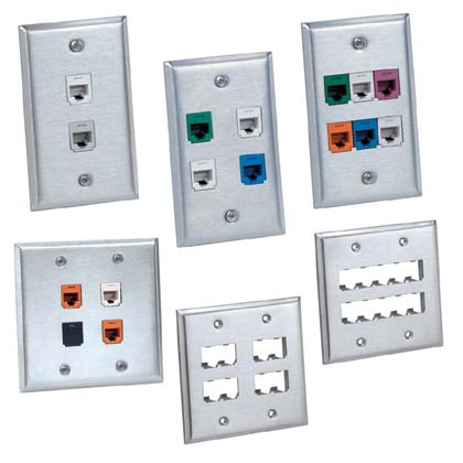 OUTLETS, FACEPLATES & ACCESSORIES