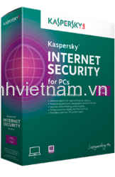 Phần mềm diệt virus Kaspersky Internet security(1PC/12T)