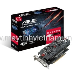 VGA Asus RX560-4G (AMD Radeon/ 4Gb/ DDR5/ 128 Bits)