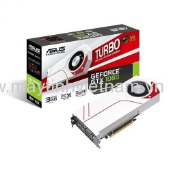 VGA Asus TURBO GTX1060-3G-WHITE (NVIDIA Geforce/ 3Gb/ DDR5/ 192 Bits)