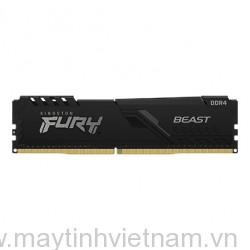 Ram Kingston Fury Beast Black 16GB DDR4 3600MHz