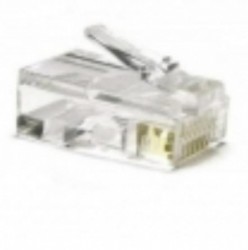 AMP Category 5e Modular Plug, Shielded, RJ45, 26-24AWG, Solid 5-569550-3