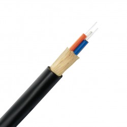 AMP 1-1427449-4 Fiber Optic Cable, Outside Plant, 4-Fiber, OS2, Dielectric Jacket
