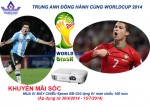 KHUYẾN MÃI SỐC MÙA WORLD CUP 2014