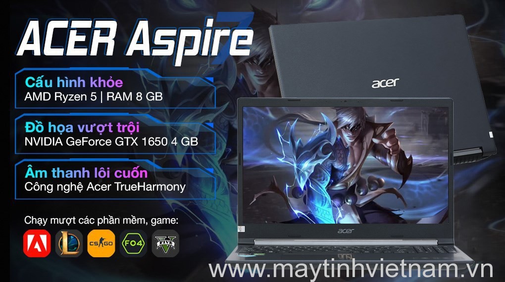 Laptop Acer Aspire 7 A715-42G-R05G NH.QAYSV.007