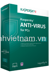 Phần mềm diệt virut Kaspersky Antivirus (3PC/12T)