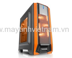 Vỏ máy tính Sama Javan 4 Black/Orange (Full ATX)