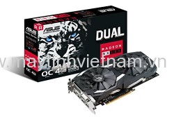 VGA Asus DUAL-RX580-O4G (AMD Radeon/ 4Gb/ DDR5/ 256 Bits)