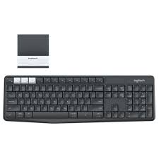 Bàn phím không dây Logitech K375S Màu đen (Bluetooth, Wireless, Không dây )