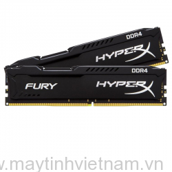 RAM KIT Kingston 16Gb (2x8Gb) DDR4-2666 Fury HyperX Black