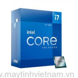 CPU Intel® Core™ i7-12700 (Up To 4.90 GHz, 12 Nhân 20 Luồng, 25M Cache, Socket Intel LGA 1700)