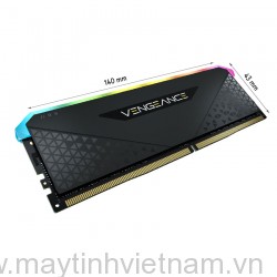 Ram CORSAIR VENGEANCE RGB RS 8GB (1x8GB) DDR4 3200MHz (CMG8GX4M1E3200C16)