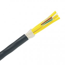 AMP 1-1427433-4 Fiber Optic Cable, Outside Plant, 8-Fiber, OS2, Armored Jacket