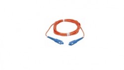 AMP 2105050-3 Fiber Optic Cable Assembly, Duplex SC, OM2, 3m