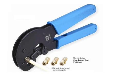 AMP 790163-5 Category 6 Modular Plug Hand Tool
